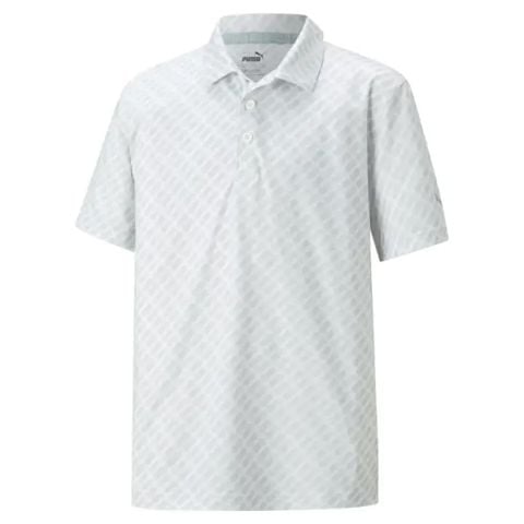 Áo golf tay ngắn trẻ em Mattr Pineapples Polo Boys - Evening Sky 53977901 | PUMA