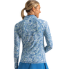 Áo Golf Nữ Tay Dài Sun Protection Printed 1/4 Zip 40863 | FootJoy