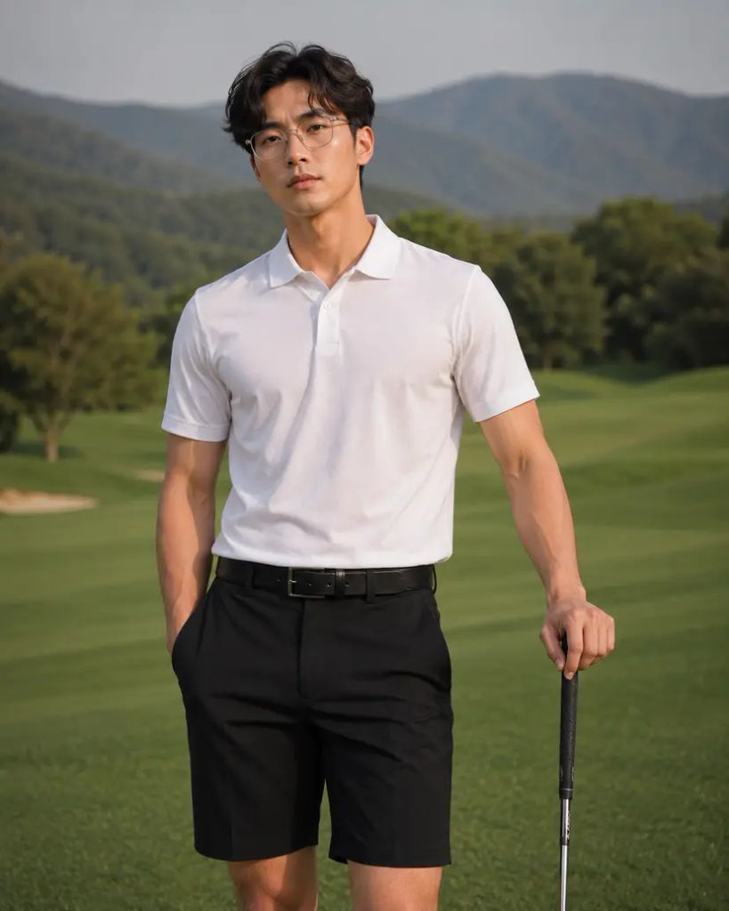 Quần Short Golf Nam Wildside Shorts WS101009 Black | Wildside