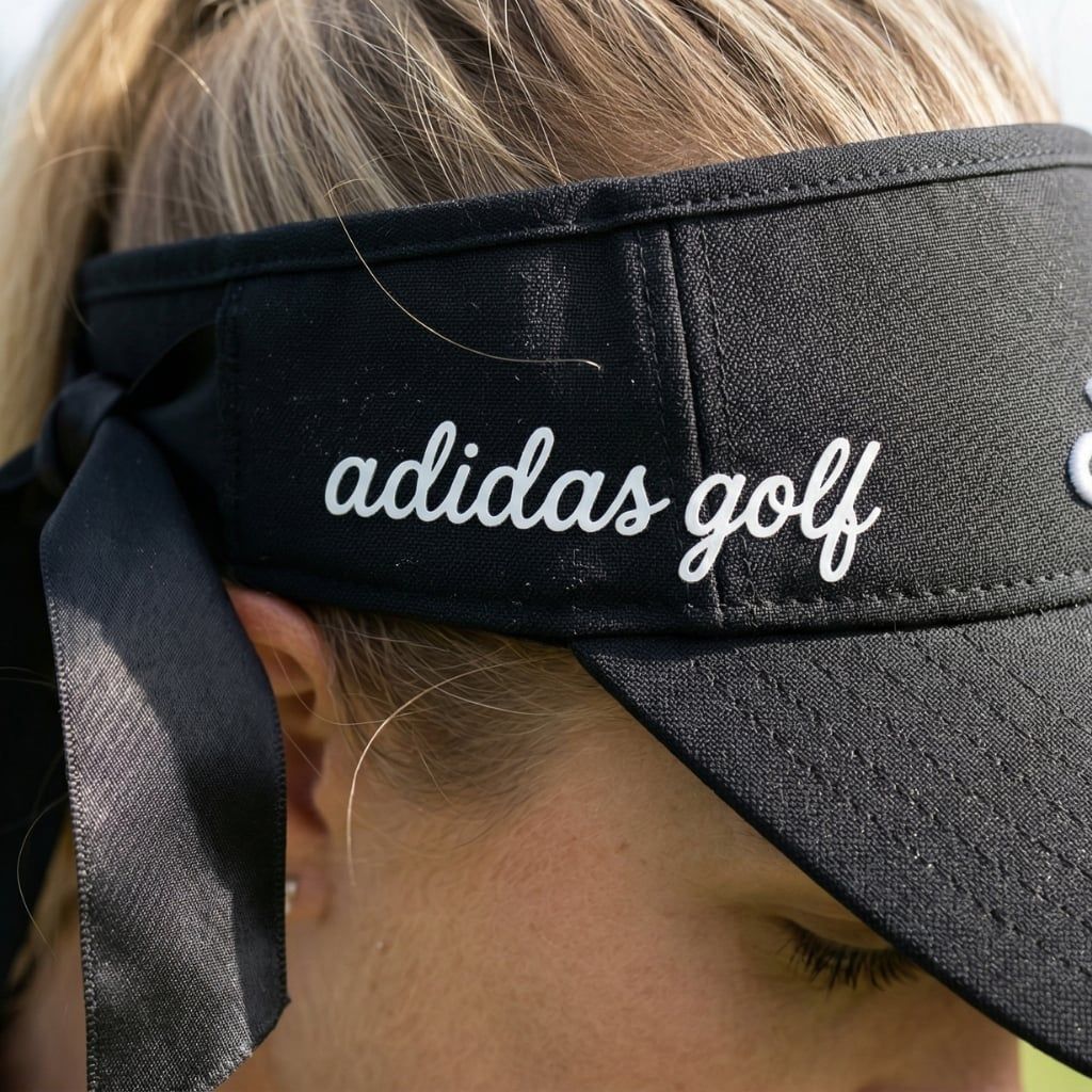 Nón nửa đầu golf nữ Ribbon Visor KD8873-OSFW | Adidas