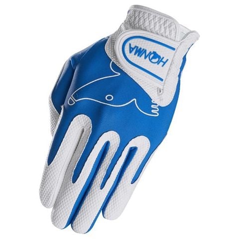 Găng tay golf nữ WHITE/BLUE GC13001 | HONMA