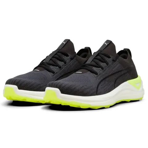 Giày golf nam Electrocat NITRO - Puma Black - Strong Gray - Fast Yellow 37882601 | PUMA