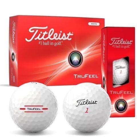 Hộp 12 bóng golf TruFeel 2 lớp 2024 màu Trắng MEGA SALE | Titleist