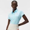 Áo golf nữ tay ngắn Alaya Jacquard Polo Neptune Jacquard Atomizer GWJT