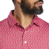 Áo Golf Tay Ngắn Footjoy Floral Sketch Print Lisle, Self Collar 32601