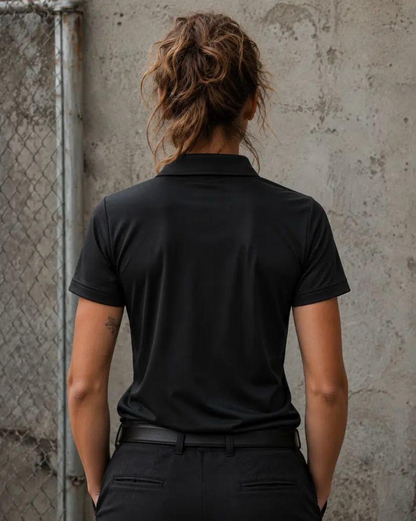 Áo Golf Nữ Tay Ngắn Wildside Polo-Ultracool WS1001012-02 Black | Wilds