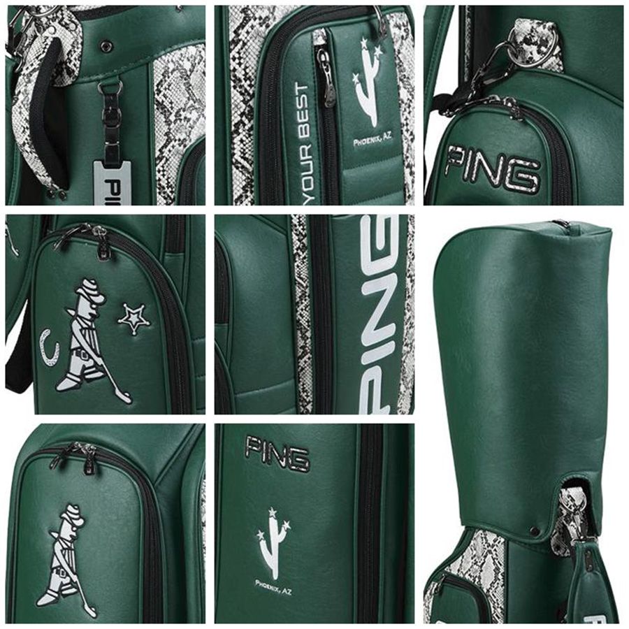 Túi gậy golf CB-N2303/36910-01/Caddie Bag/CACTUS GREEN | PING