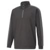 Áo khoác nam Cloudspun T7 ¼ Zip - Puma Black Heather-QUIET SHADE Heath