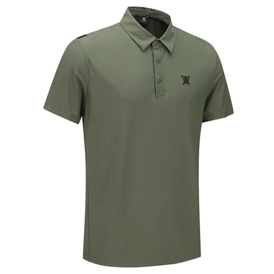 Áo golf nam tay ngắn Sporty Short T-Shirt - Khaki AGEMMTS02KH | Anew G