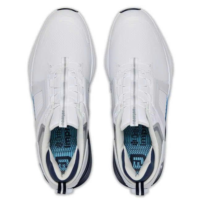 Giày Golf Nam FM M HYPERFLEX C BOA WHITE/ NAVY/ BLUE 55475 | FootJoy