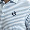 Áo Golf Nam Tay Ngắn Footjoy  Eu 25Open Stripe Lsl Wht/Bl 38879 | Foot