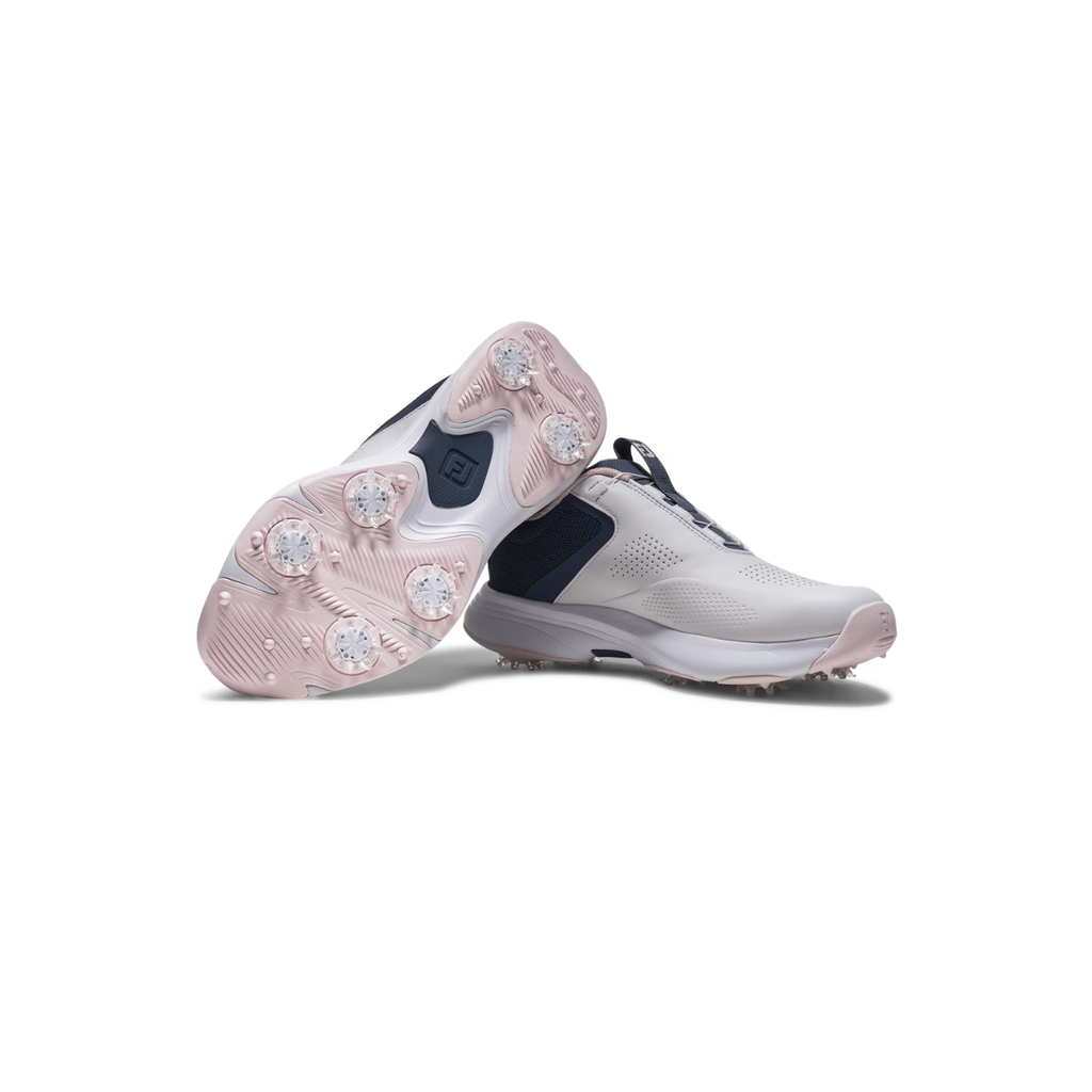 Giày Golf Nữ Qualifier Boa Wh/Nv/Pk 98280 | FootJoy
