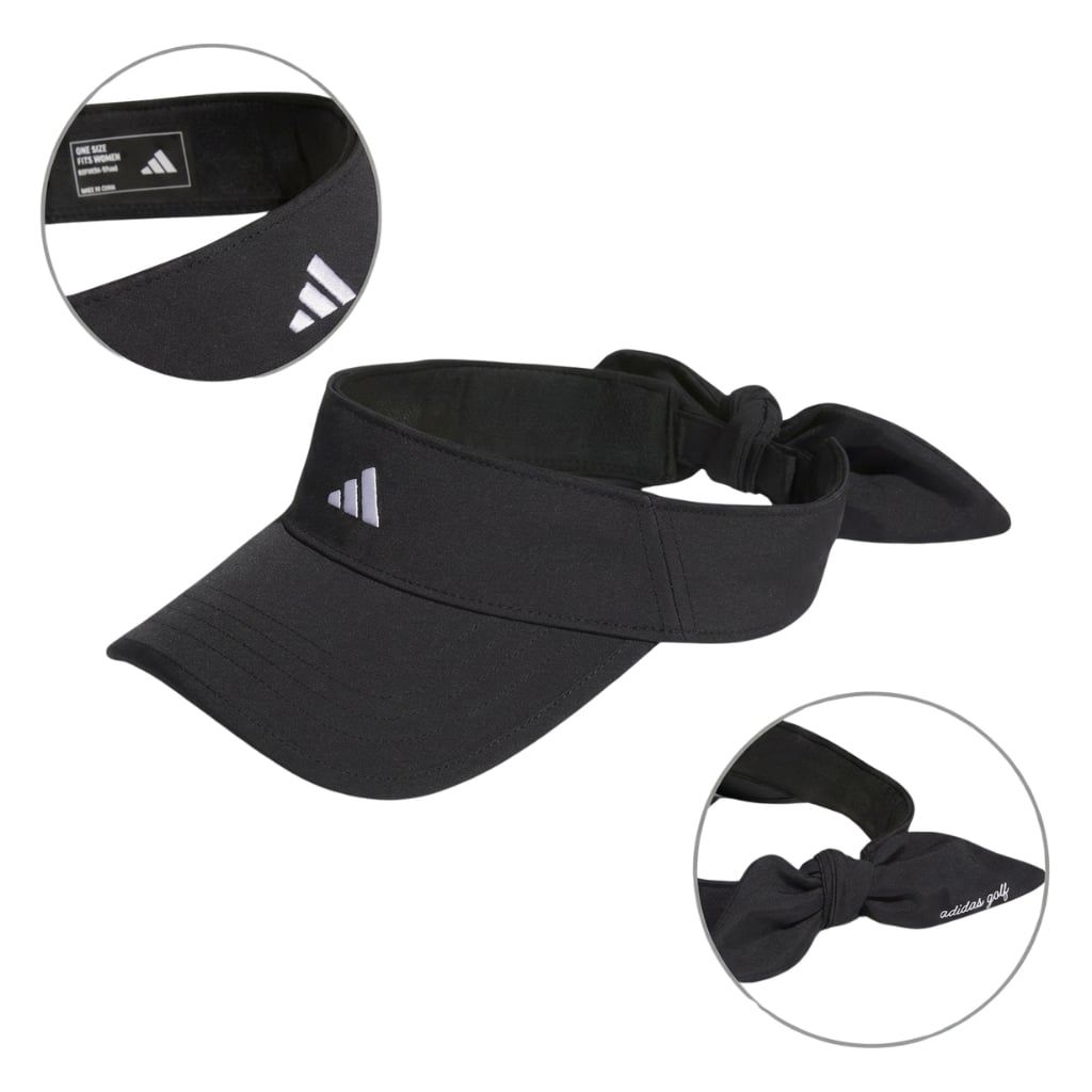 Nón nửa đầu golf nữ Ribbon Visor KD8873-OSFW | Adidas