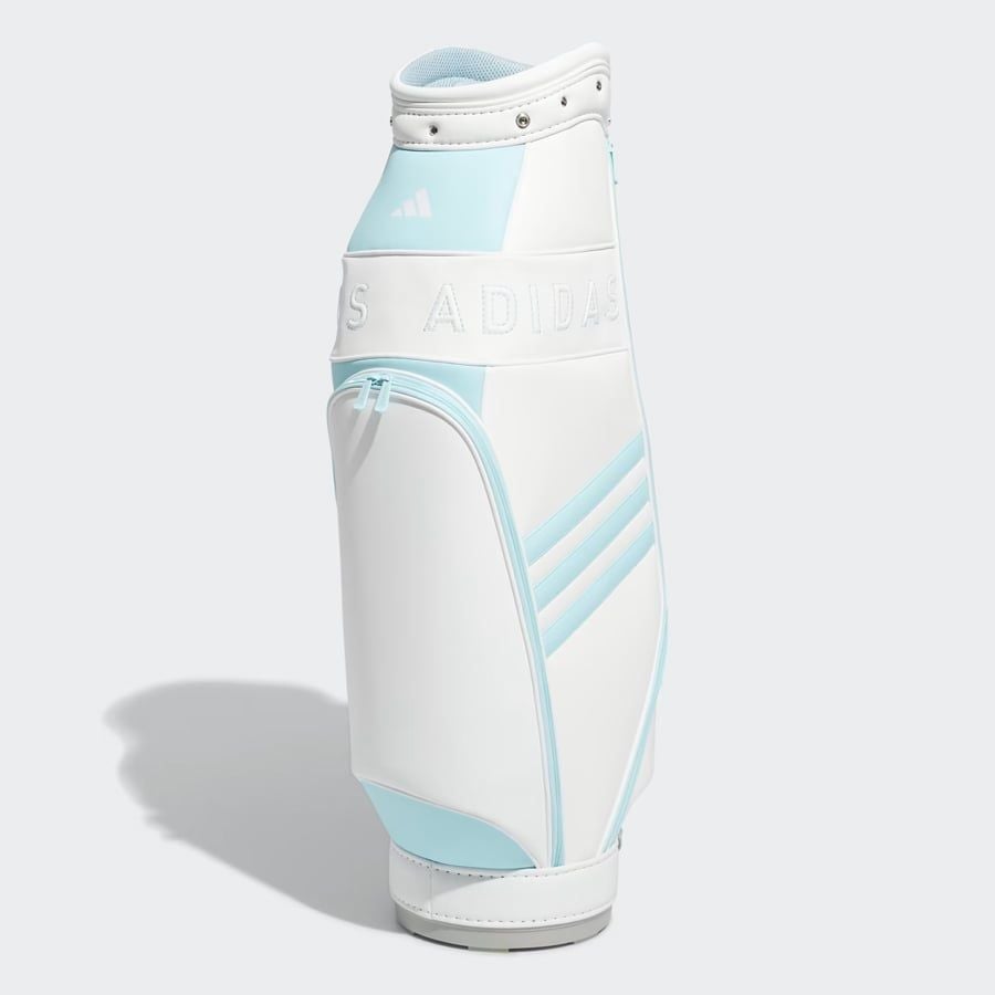 Túi golf xách tay nữ 3-Stripes Polyurethane White HT6809 | Adidas