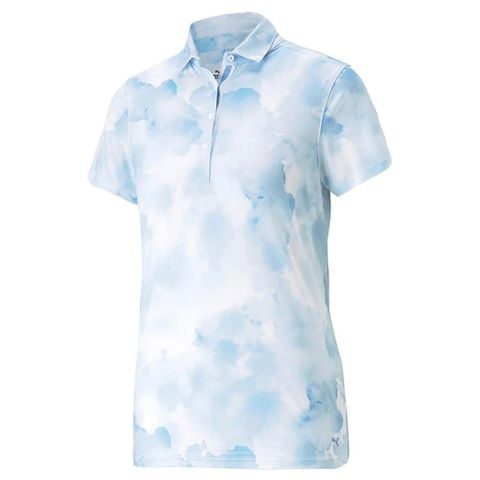 Áo golf nữ tay ngắn W Mattr Cloudy Polo - Day Dream 53749508 | PUMA