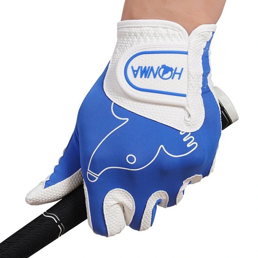 Găng tay golf nữ WHITE/BLUE GC13001 | HONMA