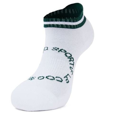 Tất vớ thể thao nữ cổ thấp LG4FSO00LV-WHGR | Le Coq Sportif