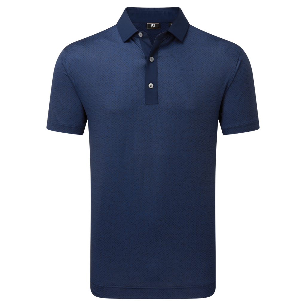 Áo Golf Nam Tay Ngắn Tailor Texture Lisle 40807 | Footjoy