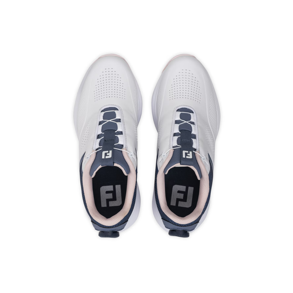 Giày Golf Nữ Qualifier Boa Wh/Nv/Pk 98280 | FootJoy