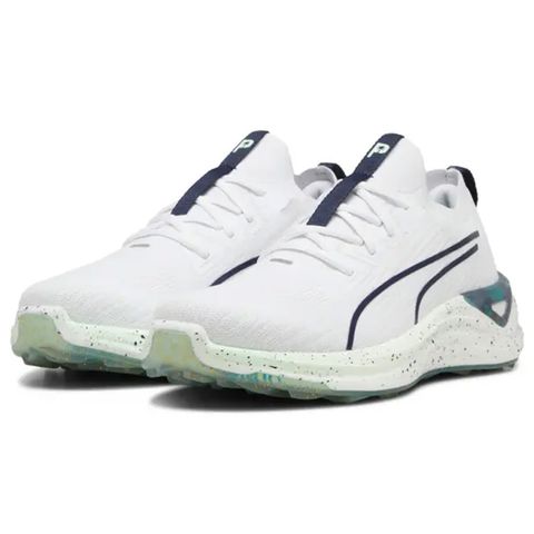 Giày golf nam Puma x PTC ELECTROCAT NITRO™ - PUMA White - Deep Navy - Fresh Mint 31055901 | PUMA