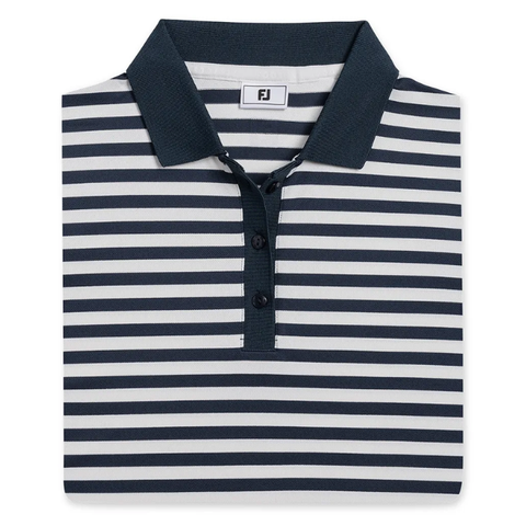 Áo Golf Nữ Tay Ngắn Stripe Polo 40858 | FootJoy