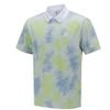 Áo golf nam tay ngắn Sprinkled Pattern Short T-Shirt - Lime AGEMMTS12L