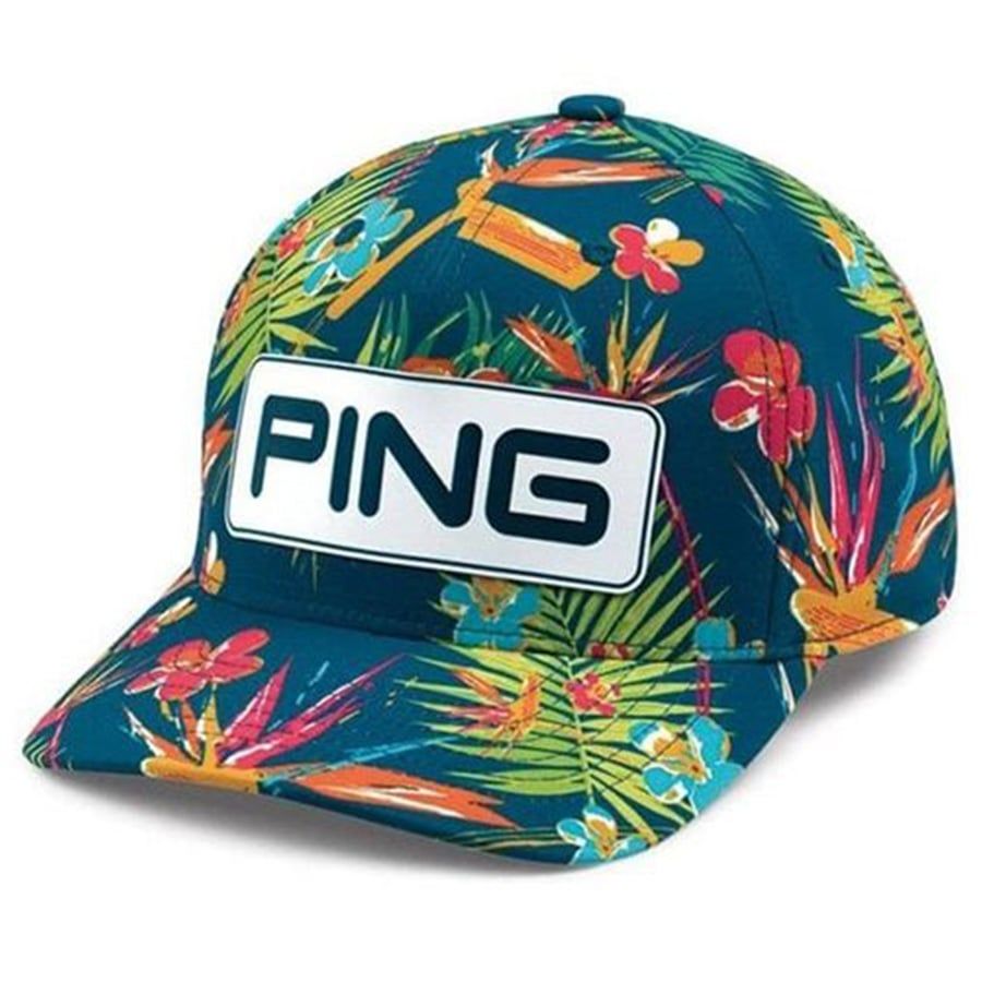 Nón kết golf nam  NAVY PARADISE FLEXFIT  CAP36627-101 | PING