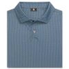 Áo Golf Nam Tay Ngắn Bracket Print Lisle Navy 37453 | FootJoy
