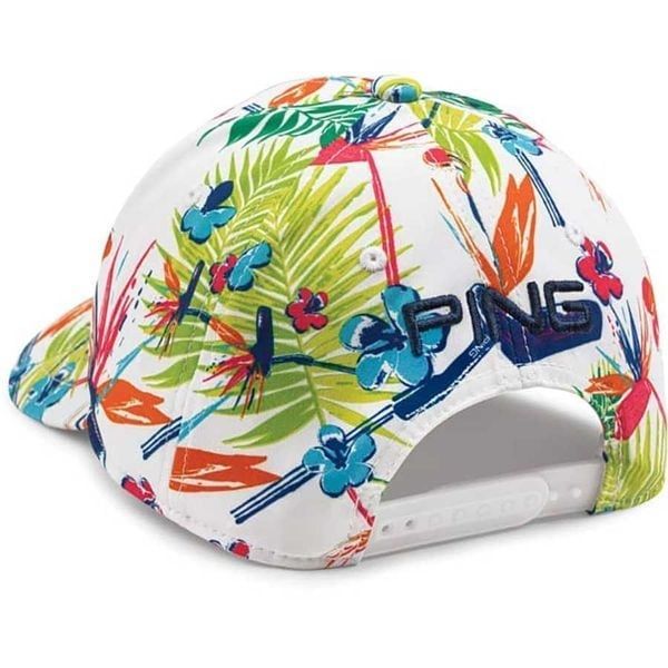 Nón kết golf nam WHITE PARADISE FLEXFIT CAP36627-102 | PING