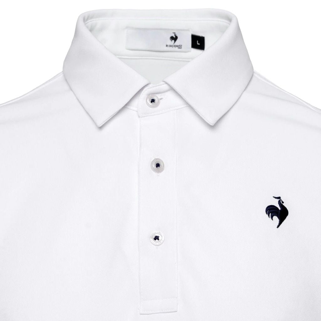Áo Golf Nam Tay Ngắn LG6SHS15MV-WH00 | Le Coq Sportif