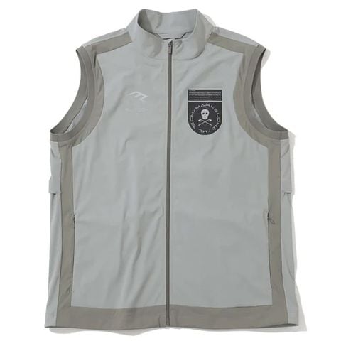 Áo Khoác Nam Tay Ngắn Voltaic Vent Tech Vest LIGHT GREY MLM-5C-AC02 | MARK & LONA