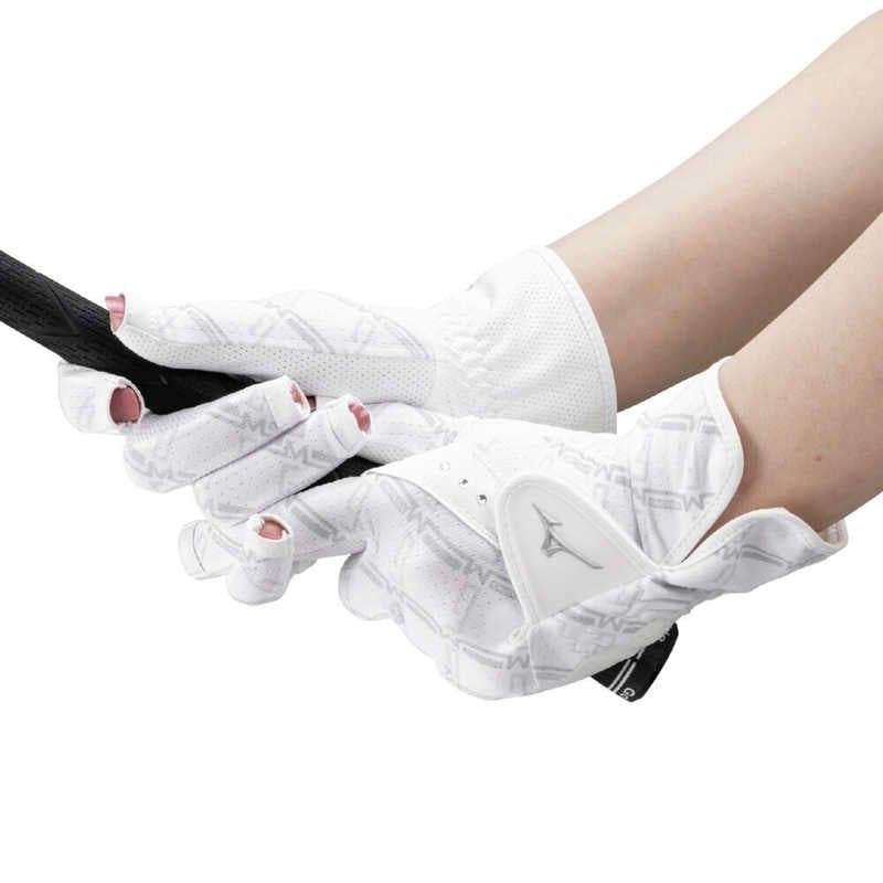 Cặp găng tay golf nữ W-GRIP COOL LADIES SS25 WHITE 5MGWB50201 | Mizuno