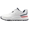 Giày golf nam HAZARD ENERZY SS25 GF WHITE/SILVER/HIGH RISK RED 51GQ250