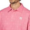 Áo golf nam tay ngắn Short Sleeve Print Shirts Pink lemonade 34688 | F