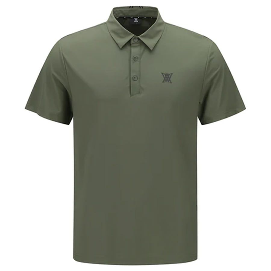 Áo golf nam tay ngắn Sporty Short T-Shirt - Khaki AGEMMTS02KH | Anew G