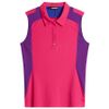 Áo golf nữ tay ngắn Betsy Sleeveless Polo Pink Peacock GWJT10716-S153
