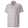 Áo golf tay ngắn nam Mattr Florals Polo - High Rise-Flamingo Pink 5374