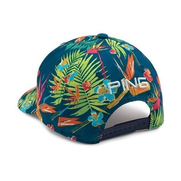 Nón kết golf nam  NAVY PARADISE FLEXFIT  CAP36627-101 | PING