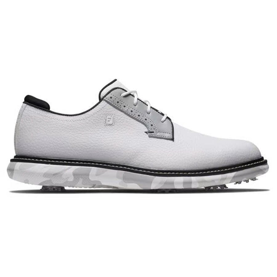 Giày Golf Nam Traditions Blucher White/White/Gray 57953 | FootJoy