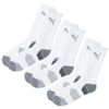 Combo 3 đôi vớ golf PUMA ESSENTIAL CREW CUT 3 PAIR PACK - Bright White