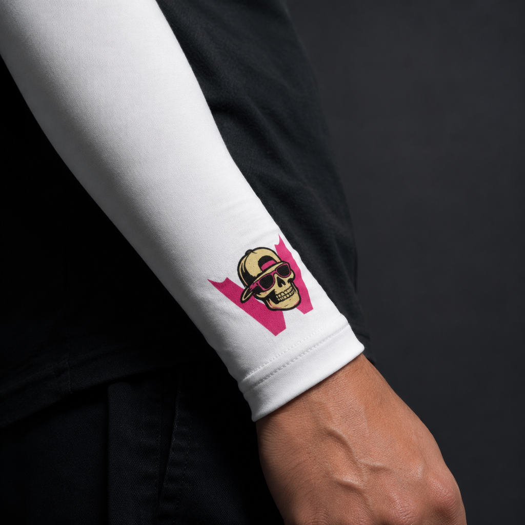 Ống Tay Chống Nắng Wildside White Armsleeve WGH WS203730-00 | Wildside