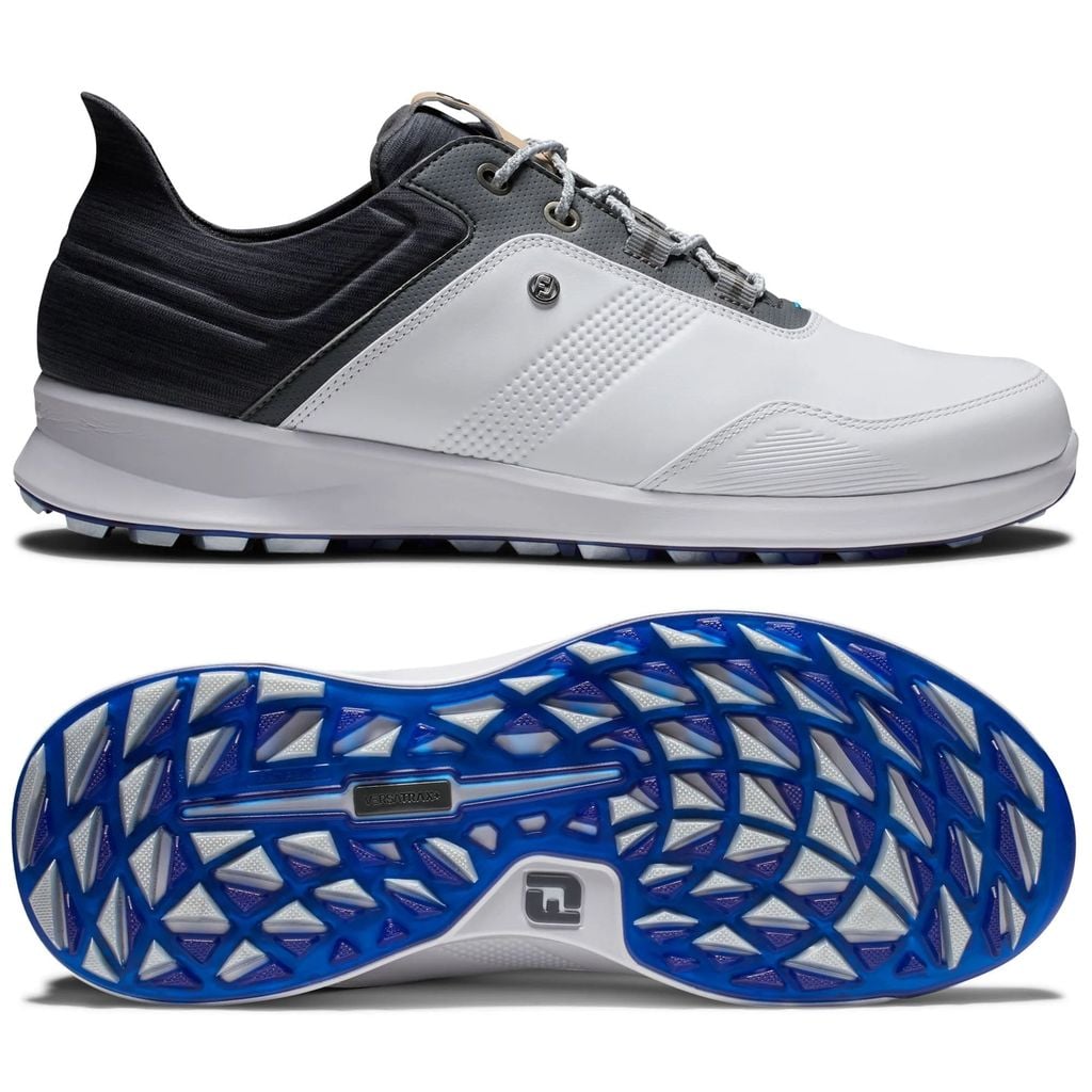 Giày Golf Nam FOOTJOY CF STRATOS Spikeless 50072 WHT/CHL/BJY