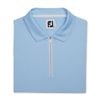 Áo golf nữ tay dài LS Houndstooth Print Sun Protection Shirt  Blue 87337 | FootJoy