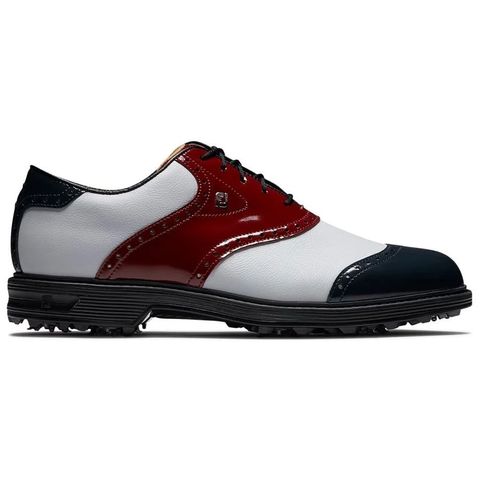 Giày golf nam FJ ES DJ PREMIERE WHT/NVY/WNE 54522 MEGA SALE | FootJoy