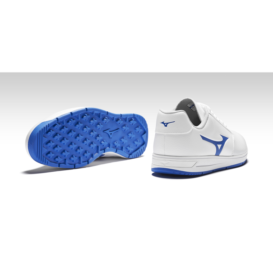 Giày golf nam G-STYLE SS25 WHITE/BASEBALL BLUE 51GM250325 | Mizuno