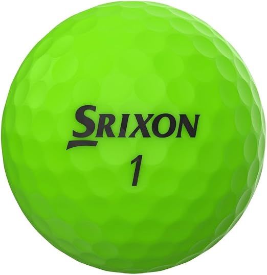Hộp 12 Bóng Golf Soft Feel 12 Brite Green - 2022 | Srixon