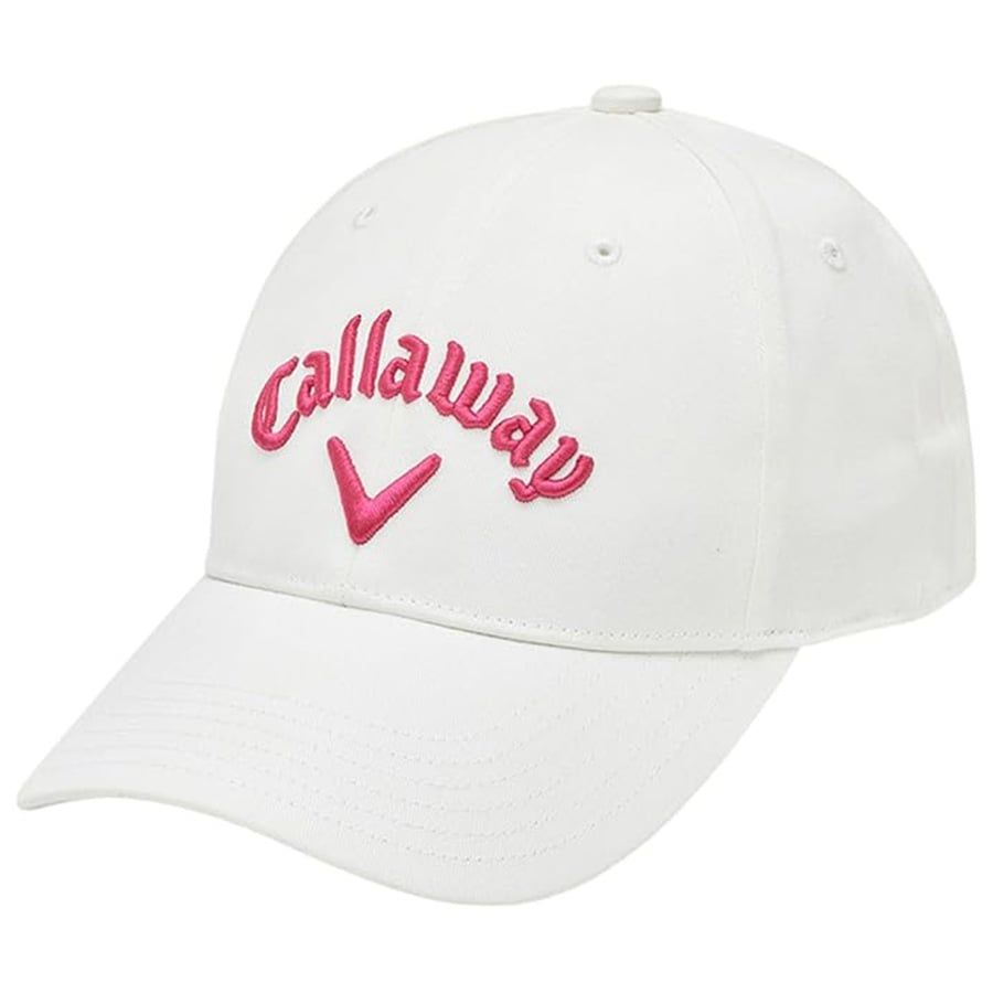Nón kết golf nữ BASIC TW 1033 WHITE/PINK SS25 C25990201 | Callaway