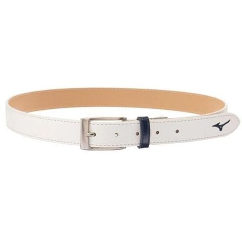 Thắt lưng nữ Synthetic Leather WHITE 52MY021101 | Mizuno
