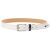 Thắt lưng nữ Synthetic Leather WHITE 52MY021101 | Mizuno