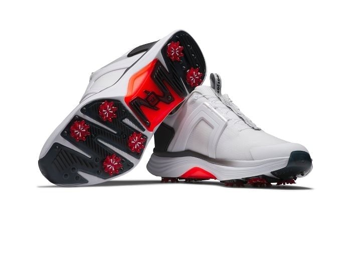 Giày golf nam FS HYPERFLEX WT/BLK/RED 55476 | FootJoy